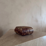Vintage Stone Lidded Trinket Box