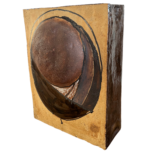 Large Rectangular Tonal Vessel