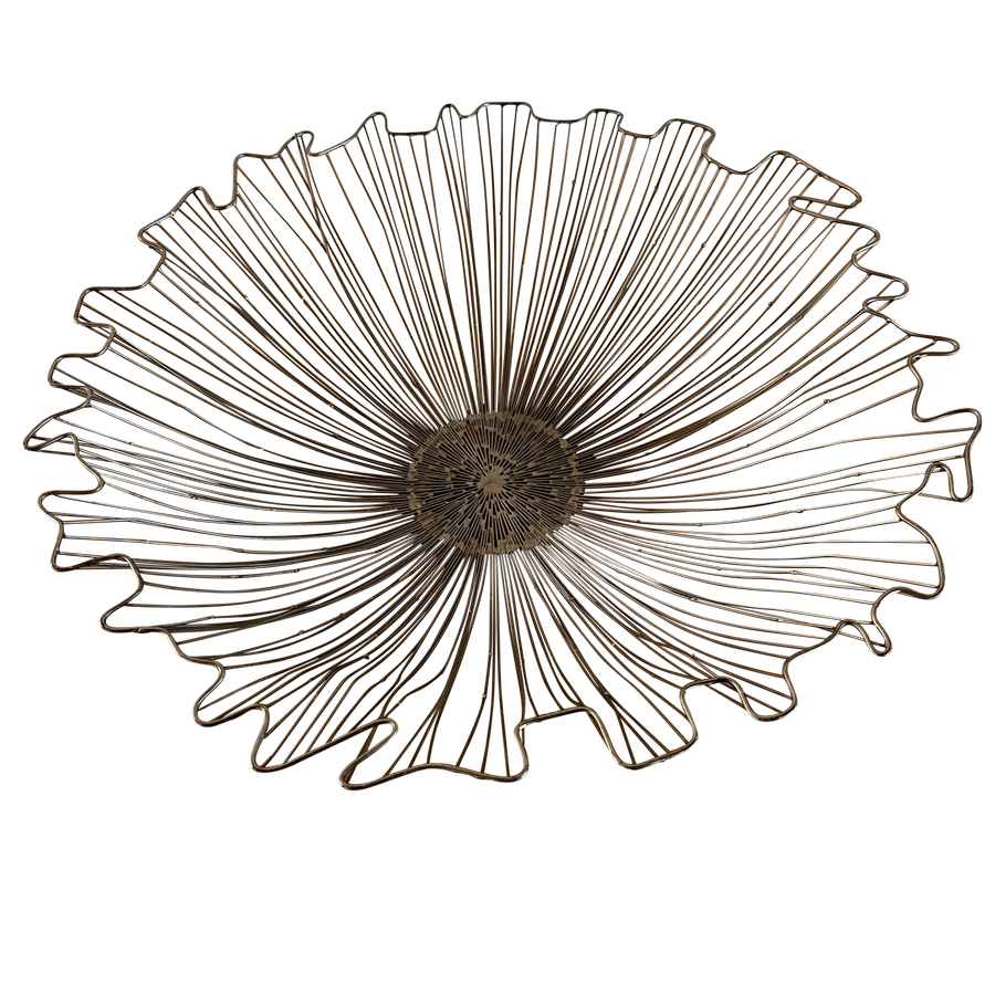 Vintage Wire Bloom Fruit Bowl