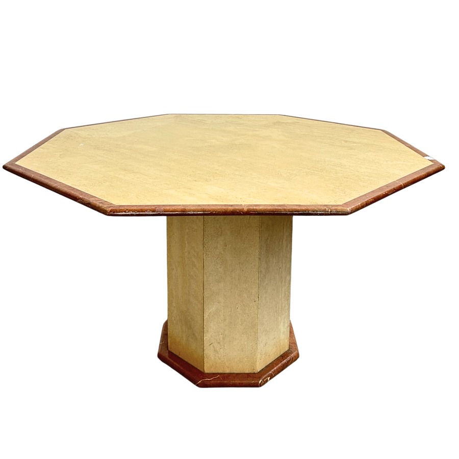Octagonal Stone Dining Table