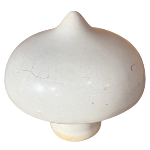 Large White Ceramic Mushroom