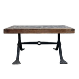 French Brutalist Duck Foot Coffee Table, 1960s