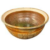 Brown Glazed Ceramic Bowl