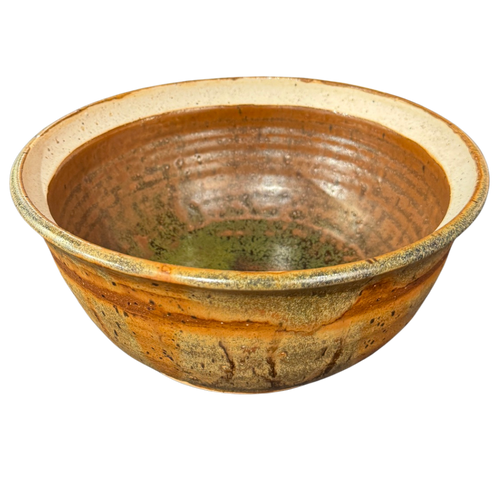 Brown Glazed Ceramic Bowl