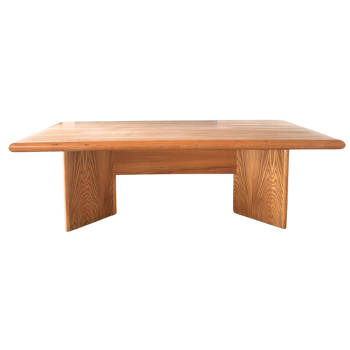 French Oak Dual Pedestal Dining Table