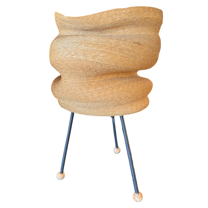 Woven Fiber Table Lamp