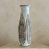Neutral Etched Tonal Vessel