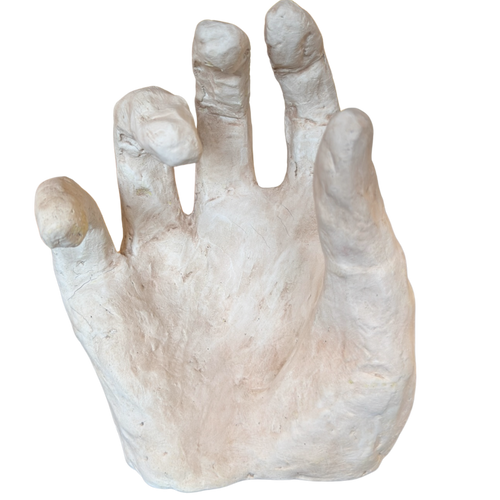 Unglazed Ceramic Hand Form
