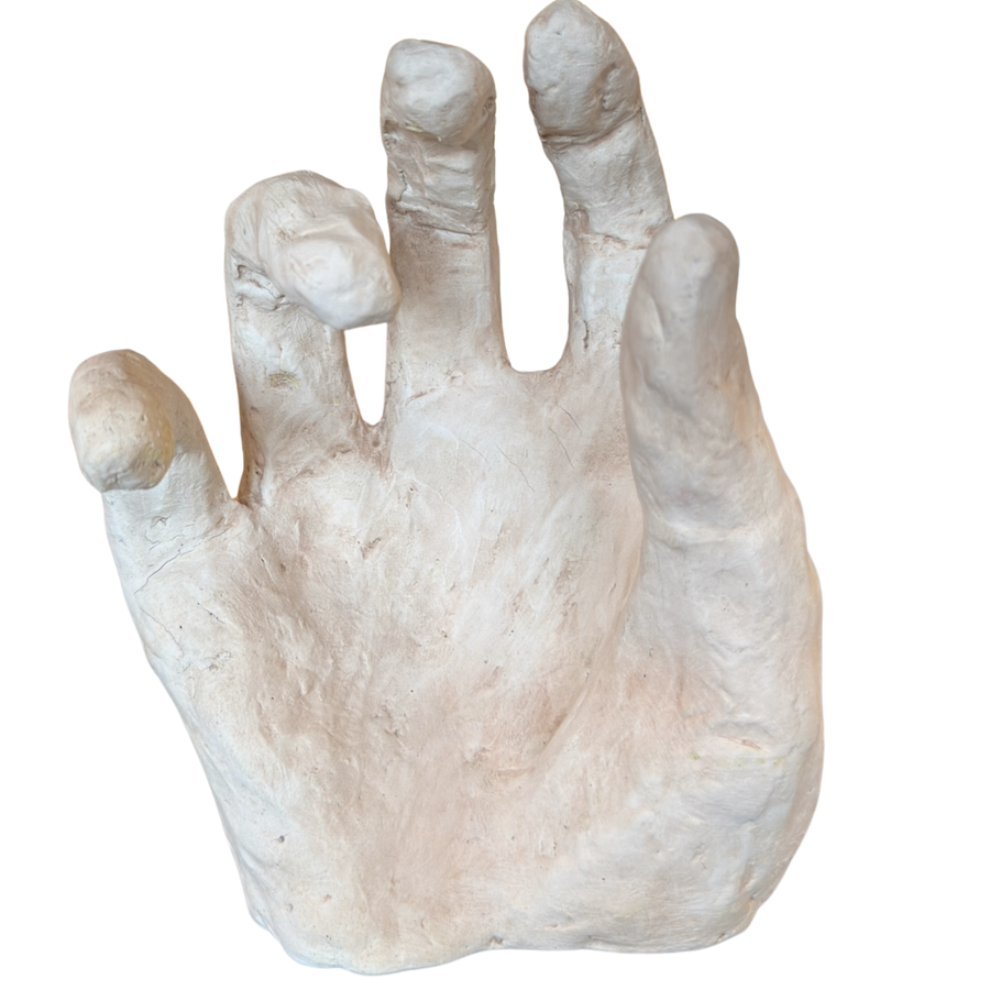 Unglazed Ceramic Hand Form