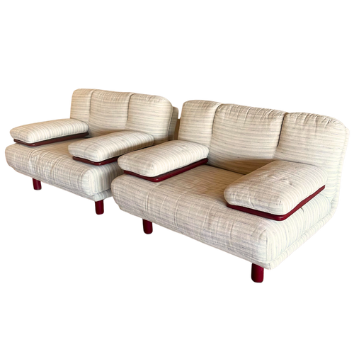 Pair of Magia Armchairs by Bacci and Mazzoni for Giovannetti, 1980s