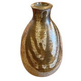 Studio Bud Vase with Swirl Glaze