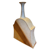 Tonal Studio Vase with Flared Neck