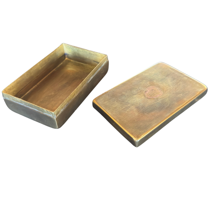 Mini Brass Stash Box