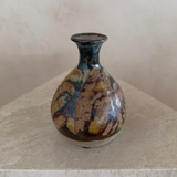 Multi-Tone Studio Pottery Bottle Vase