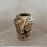Earth Toned Mottled Vessel