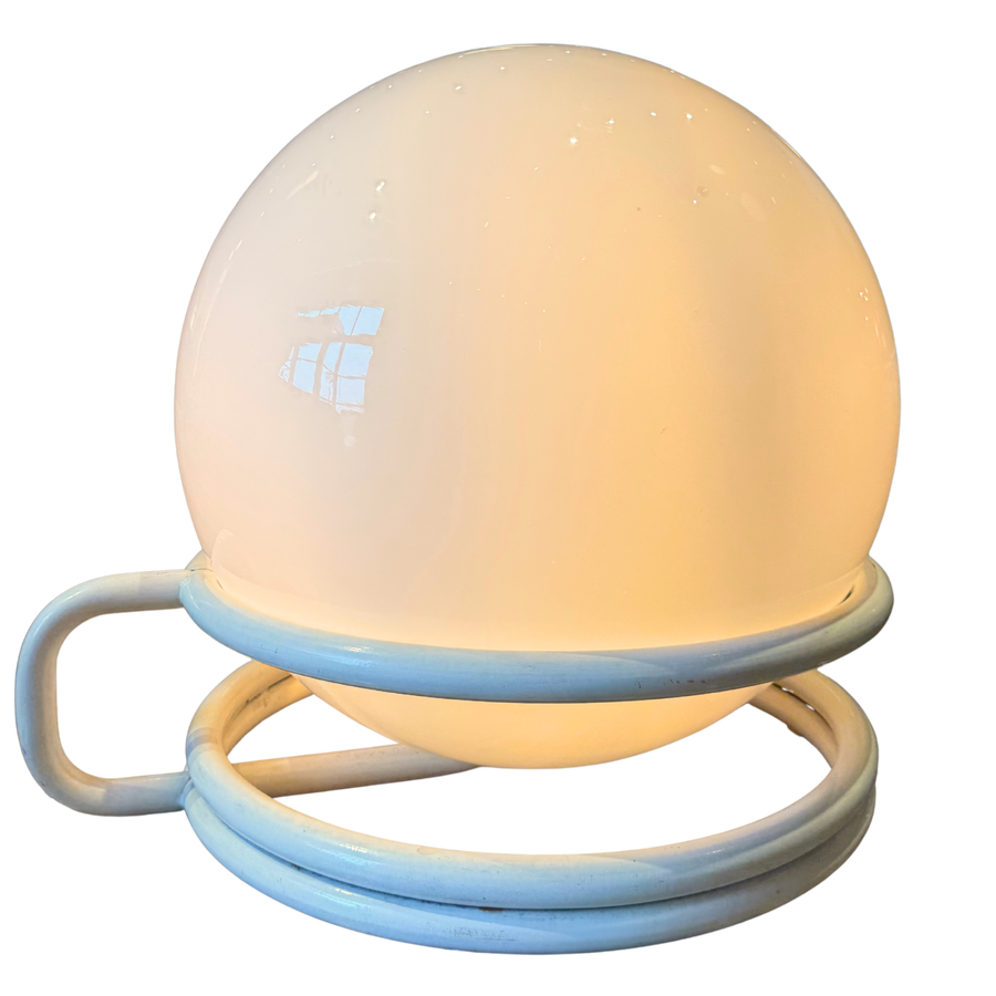 Tubular Globe Table Lamp
