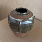 Faceted Studio Pottery Vessel