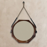 Collection of Vintage French Wood Frame Mirrors