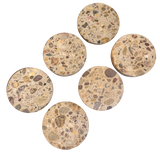Set of 6 Mixed Stone Coasters