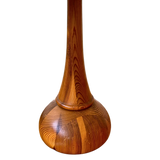 French Pine and Parchment Shade Table Lamp