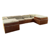 8 Piece 'Player' Sofa by Hans Hopfer for Roche Bobois, 1970s