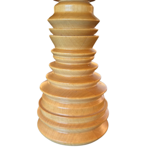 Turned Beech Pepper Mill
