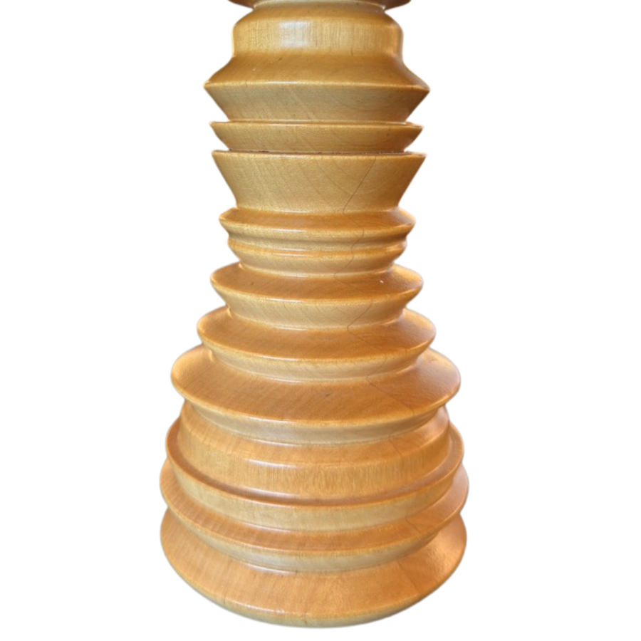 Turned Beech Pepper Mill