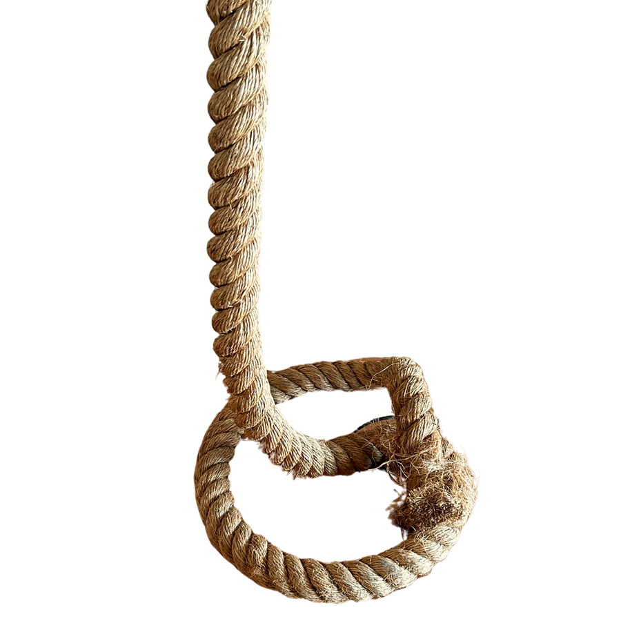 Rope Base French Floor Lamp