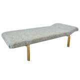 Mid Century Scandinavian Oak Leg Daybed