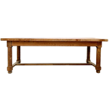 Early 20th Century French Oak Farm Table