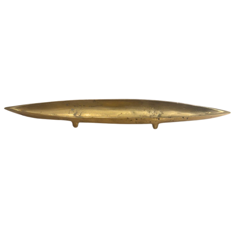 Solid Brass Decorative Footed Catch All