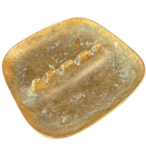 Brass Rounded Edge Ashtray