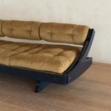 Corduroy Velvet Daybed Sofa 'GS 195' by Gianni Songia for Sormani, 1960s