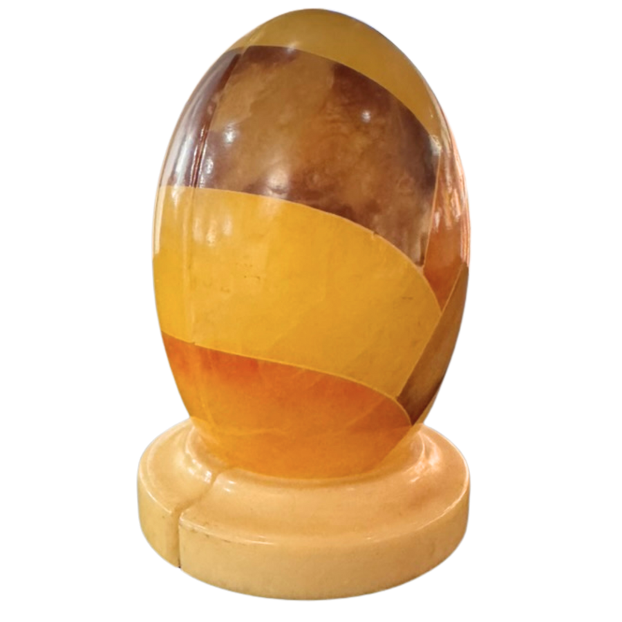 Pair of Onyx Egg Bookends