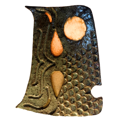 French Studio Ceramic Wall Sconce