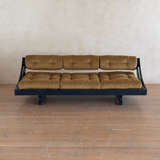 Corduroy Velvet Daybed Sofa 'GS 195' by Gianni Songia for Sormani, 1960s