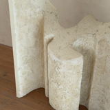 Vintage Carved Stone Console Table