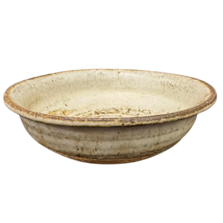 Speckled Oatmeal Studio Ceramic Bowl