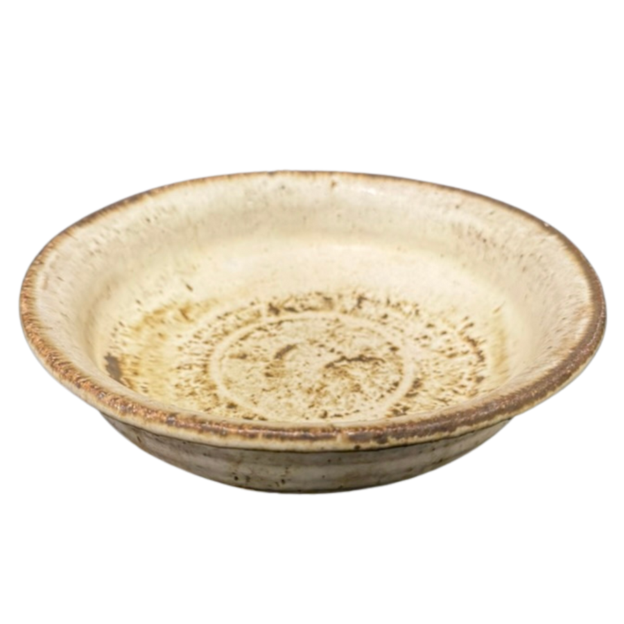 Speckled Oatmeal Studio Ceramic Bowl