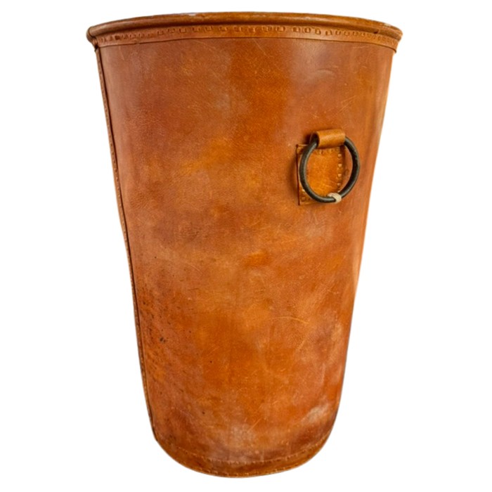 Vintage Saddle Leather Bucket