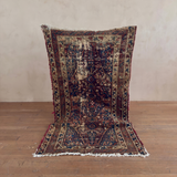 Antique Rust & Slate Persian Rug