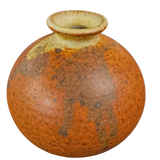 Burnt Orange Studio Ceramic Vessel