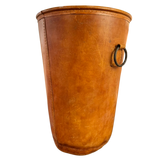 Vintage Saddle Leather Bucket