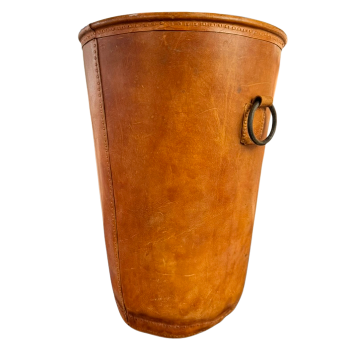 Vintage Saddle Leather Bucket