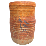 Small Terracotta Vase with Abstract Motif