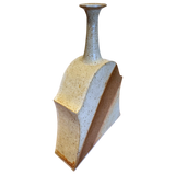 Tonal Studio Vase with Flared Neck