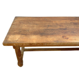 Early 20th Century French Oak Farm Table