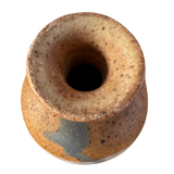 Studio Ceramic Vase in Blue Gradient Glaze