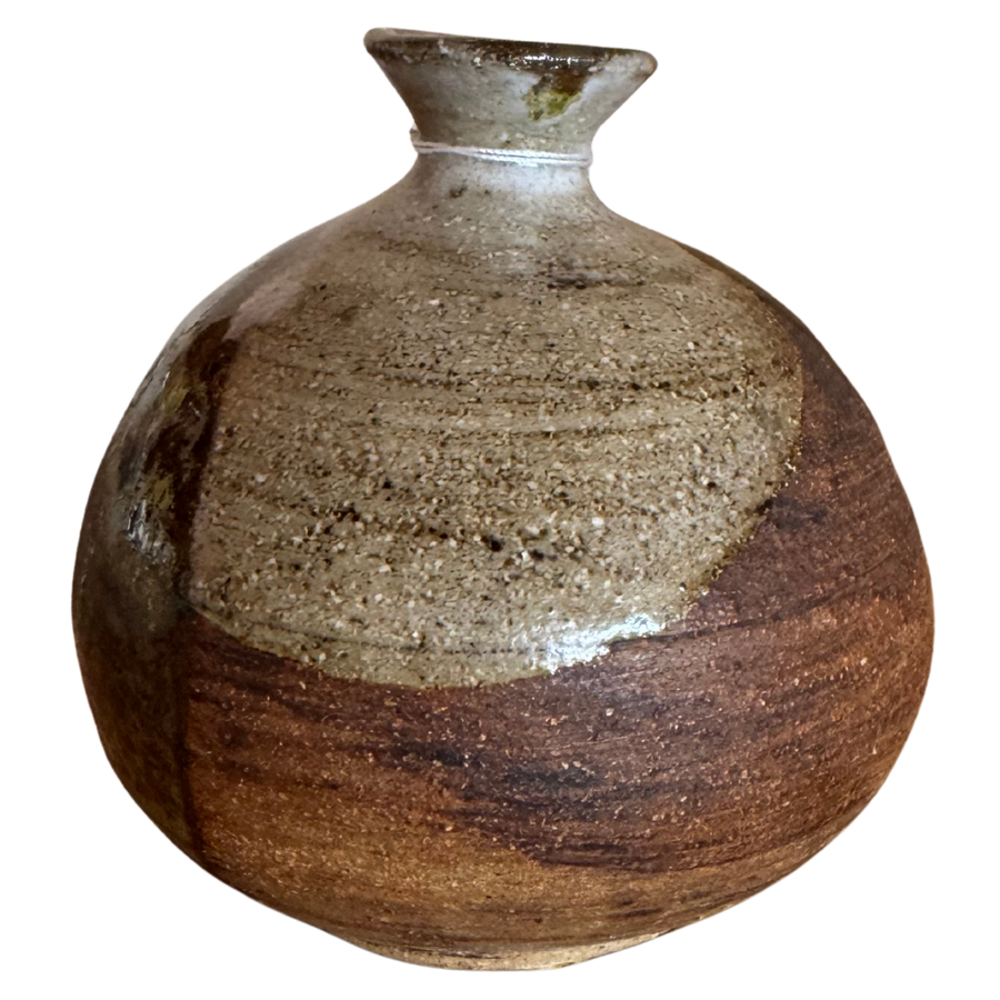 Glazed Stone Bud Vase