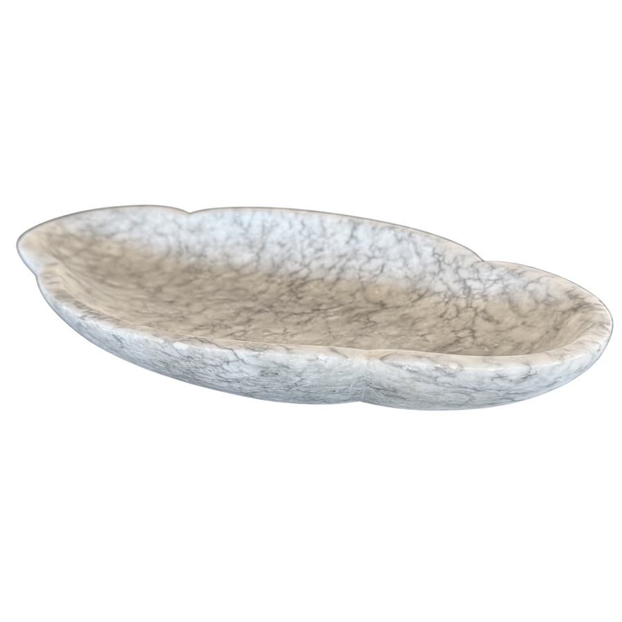 Clouded Grey Marble Catchall